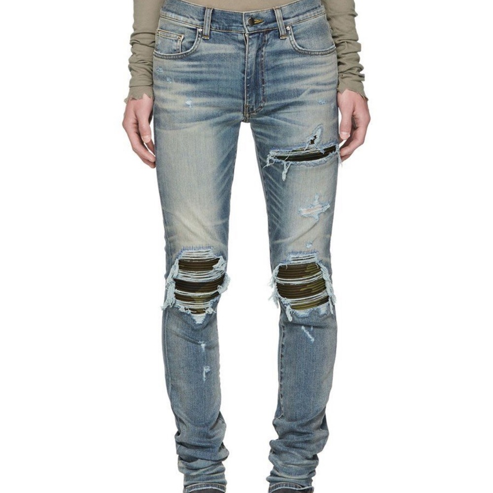 AMIRI Men’s MX1 Camo jean size 31
